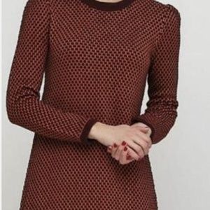 COS pattern knit dress S